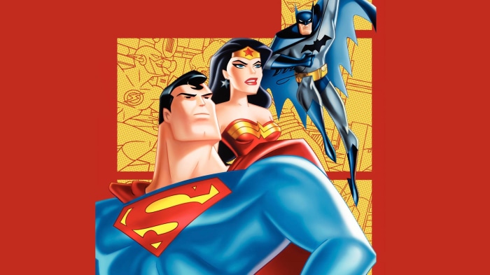 Superman, Batman, and Wonder Woman from Justice League