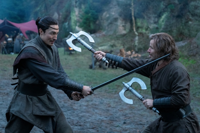 Lan Mandragoran and Stepin from The Wheel of Time