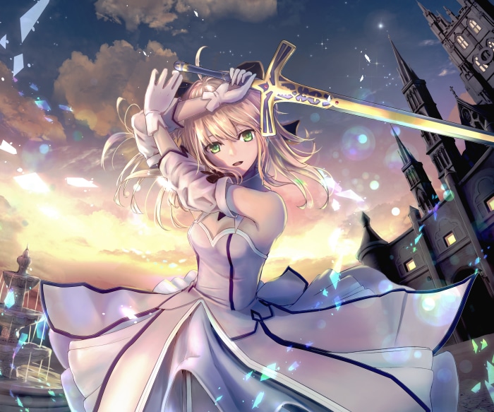 Saber Lily from Fate/Grand Order 4K
