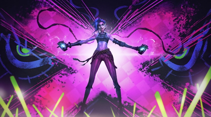 Jinx from Arcane 4K