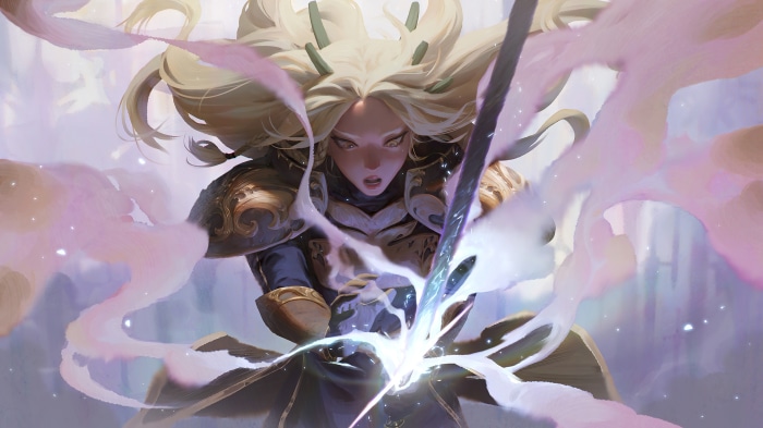 Woman Warrior with Sword