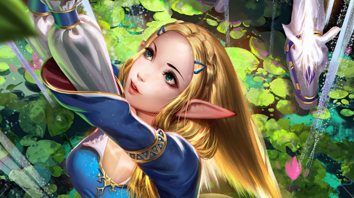 Zelda from The Legend of Zelda 4K
