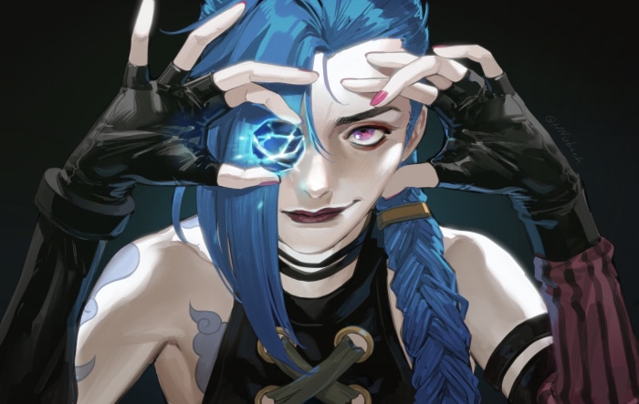 Jinx from Arcane League of Legends