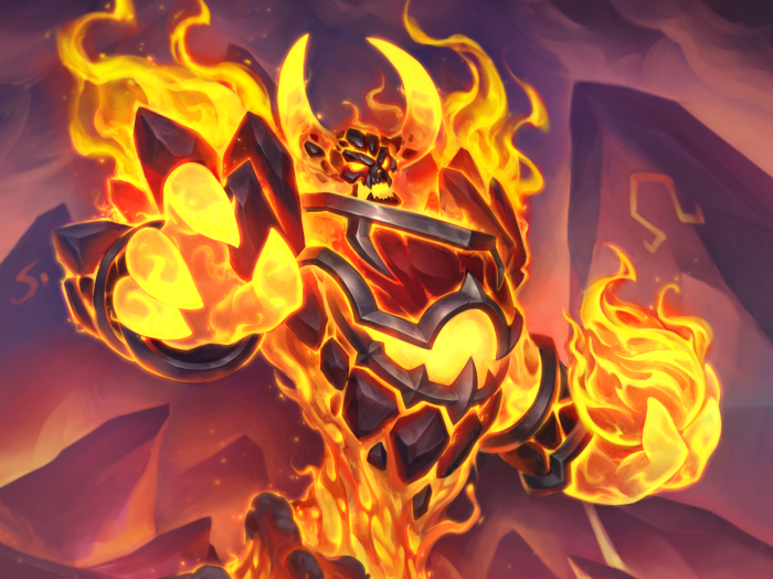 Fire Elemental from Hearthstone: Heroes of Warcraft