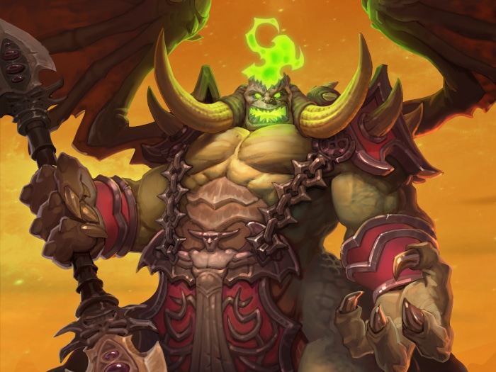 Lord Jaraxxus from Hearthstone: Heroes of Warcraft