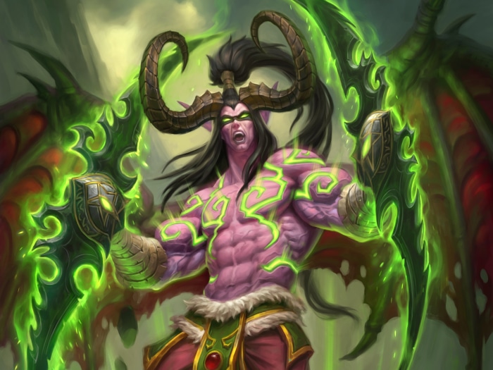 Illidan Stormrage from Hearthstone: Heroes of Warcraft