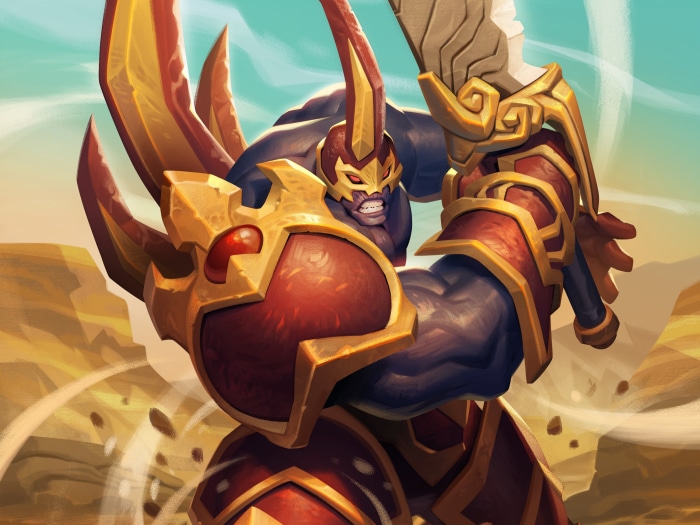 Warrior from Hearthstone: Heroes of Warcraft