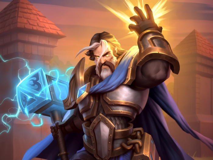 Uther Lightbringer from Hearthstone: Heroes of Warcraft