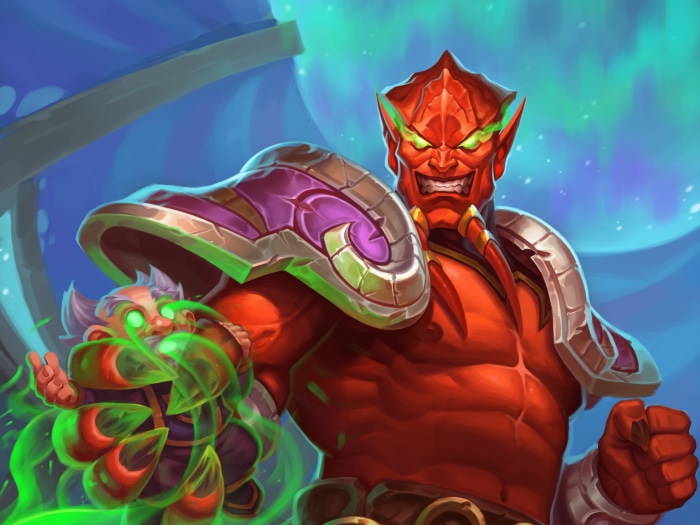 Demon from Hearthstone: Heroes of Warcraft 4K