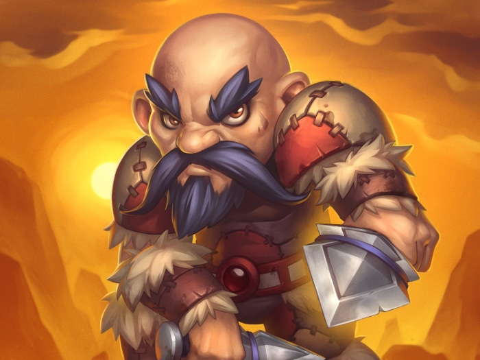 Gnome Rogue from Hearthstone