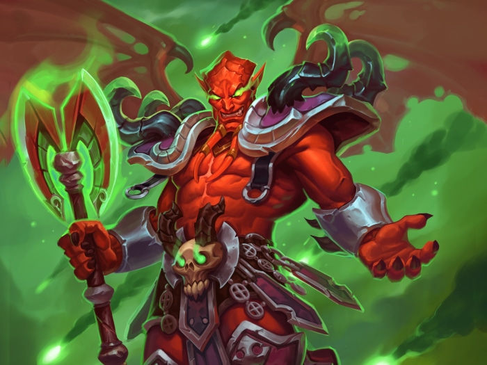Demon from Hearthstone: Heroes of Warcraft 4K