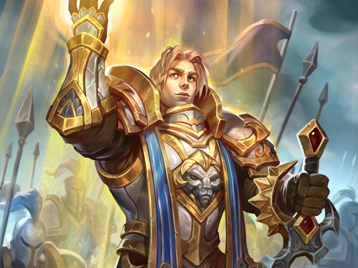 Anduin Wrynn from Hearthstone: Heroes of Warcraft 4K