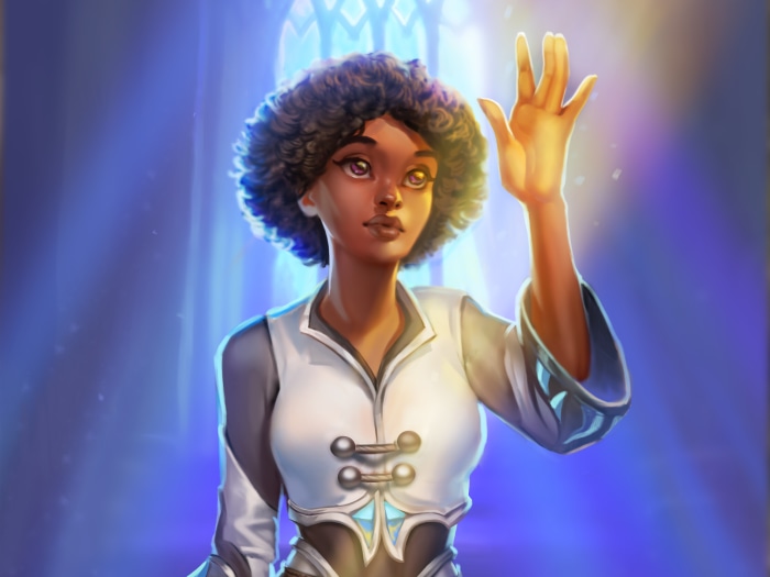 Woman from Hearthstone: Heroes of Warcraft 4K