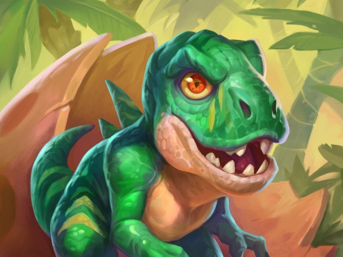 Baby Raptor from Hearthstone 4K