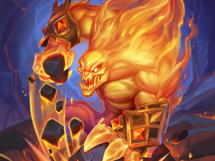 Fire Elemental from Hearthstone: Heroes of Warcraft 4K