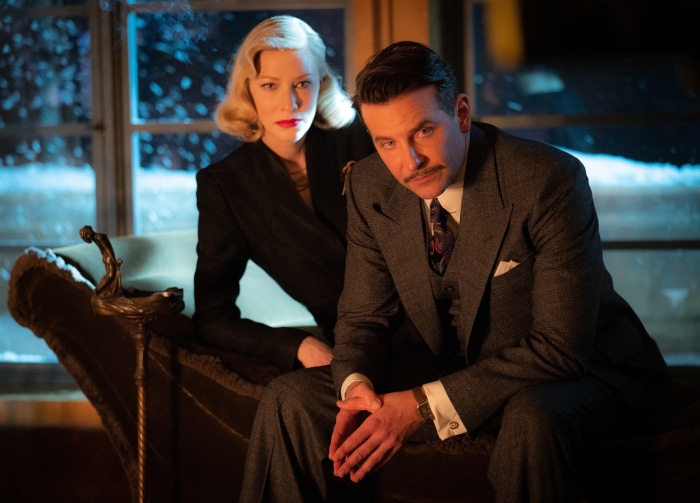 Cate Blanchett and Bradley Cooper from Nightmare Alley 4K