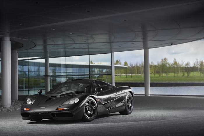 Black McLaren F1 Supercar