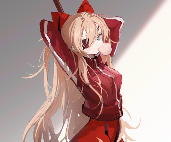 Asuka Langley Sohryu from Neon Genesis Evangelion 4K