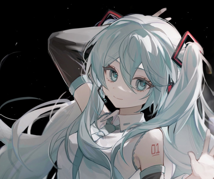 Hatsune Miku from Vocaloid
