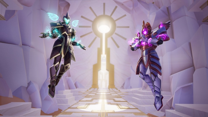 Two armored figures in Dauntless 4K