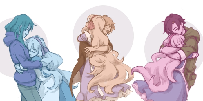 Kagerou Project: Kido, Kano, Seto, Marry, and Kozakura