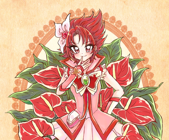 Cure Rouge from Yes! Pretty Cure 5