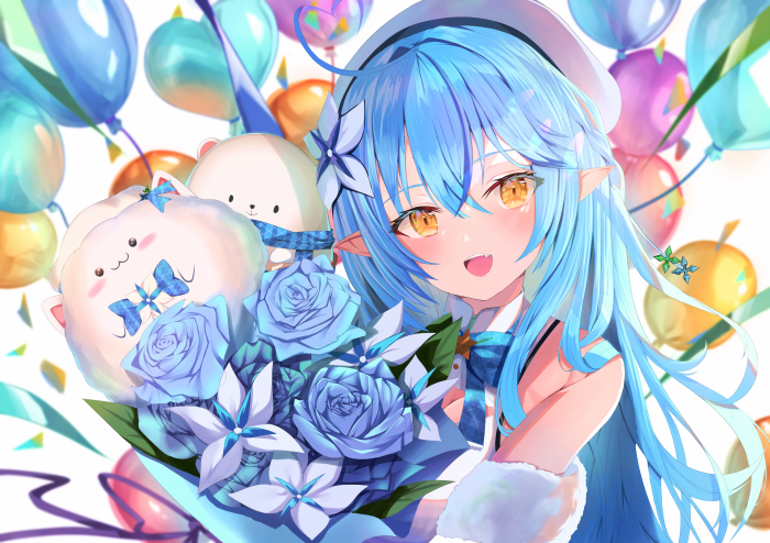 Yukihana Lamy from Hololive 4K