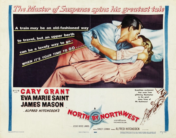 North by Northwest starring Cary Grant