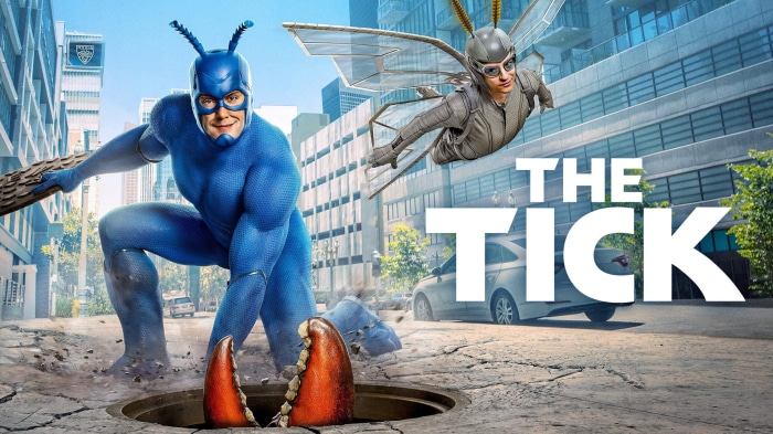 The Tick and Arthur Everest from The Tick