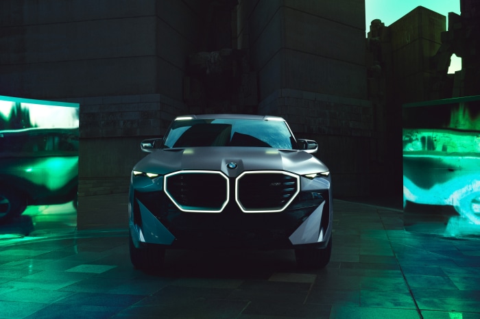 BMW Concept XM SUV with Green Light Displays