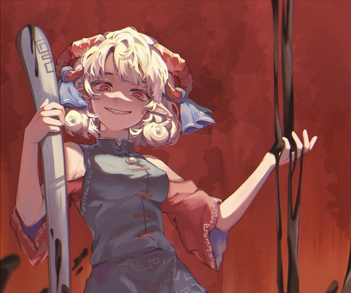 Yuuma Toutetsu from Touhou