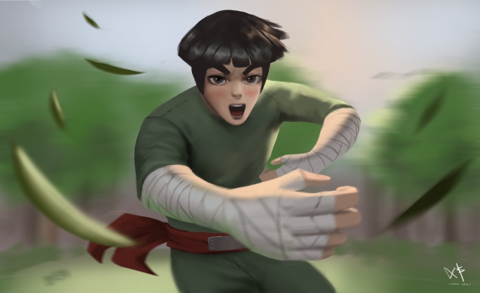 Rock Lee from Naruto 4K