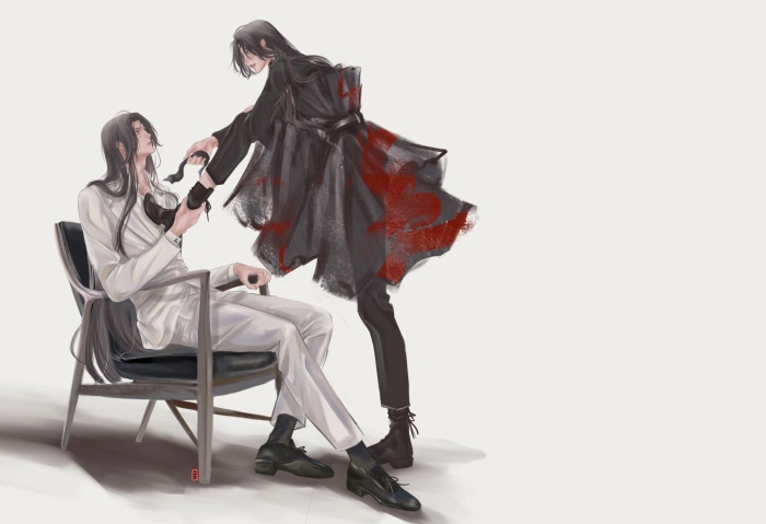 Wei Wuxian and Lan Wangji from Mo Dao Zu Shi