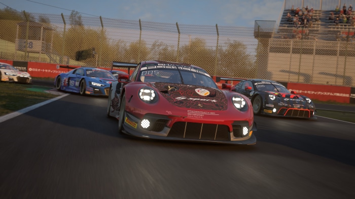 Assetto Corsa Competizione 4K racing cars on track