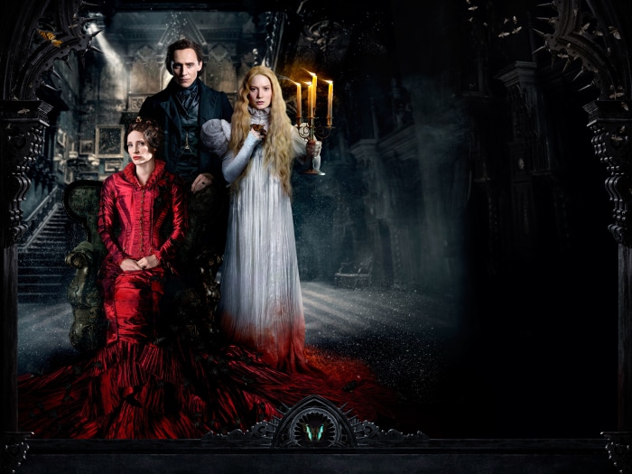 Crimson Peak 4K: Mia Wasikowska, Tom Hiddleston, Jessica Chastain