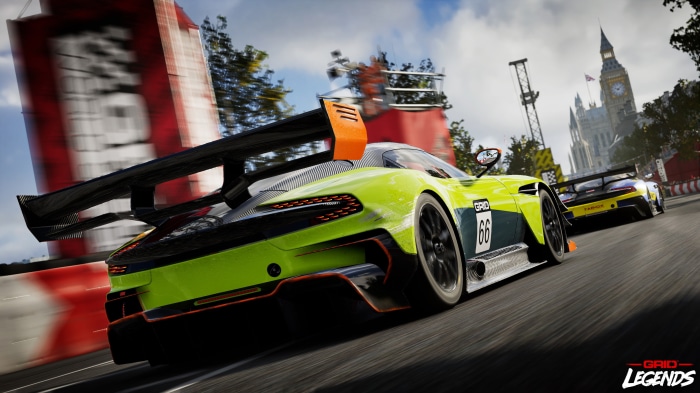 GRID Legends 4K racing cars in London