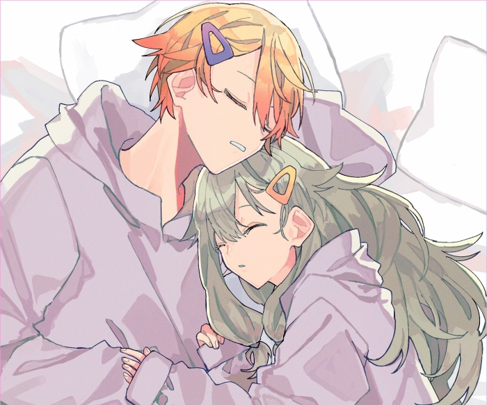 Kusanagi Nene and Tenma Tsukasa from Project Sekai