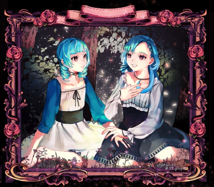 Oshinari Mare and Oshinari Tsukasa from Jack Jeanne