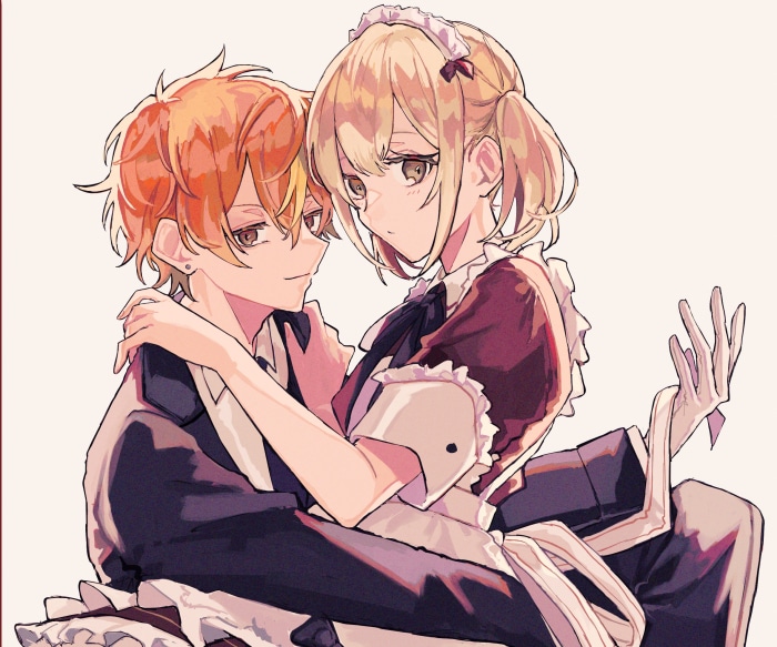 Azusawa Kohane and Shinonome Akito from Project Sekai: Colorful Stage!