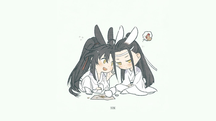 Wei Ying and Lan Zhan from Mo Dao Zu Shi