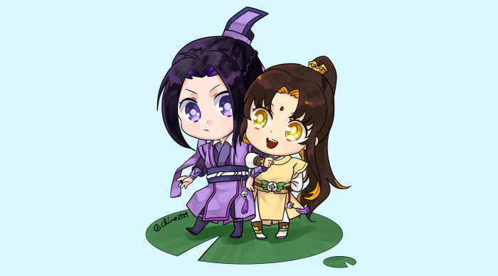 Jin Ling and Jiang Cheng from Mo Dao Zu Shi