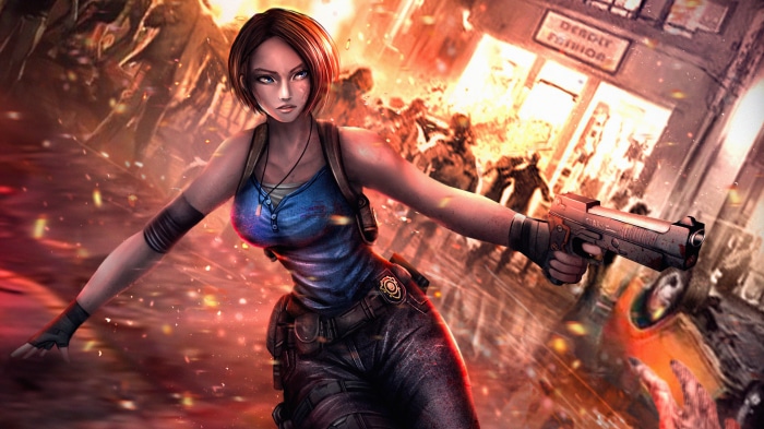 Jill Valentine from Resident Evil 3 4K