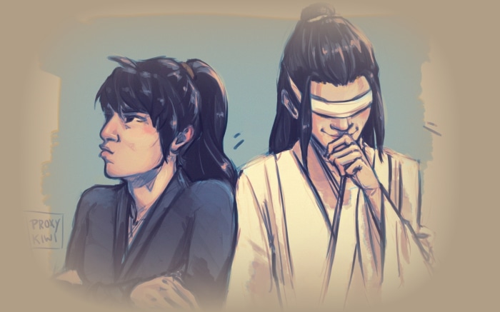 Xue Yang and Xiao Xingchen from Mo Dao Zu Shi