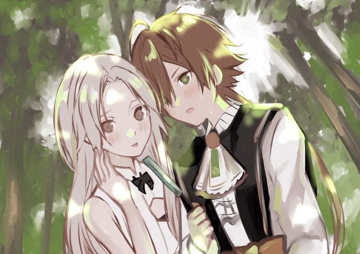 Amakusa Shirou and Olympia from Olympia Soiree