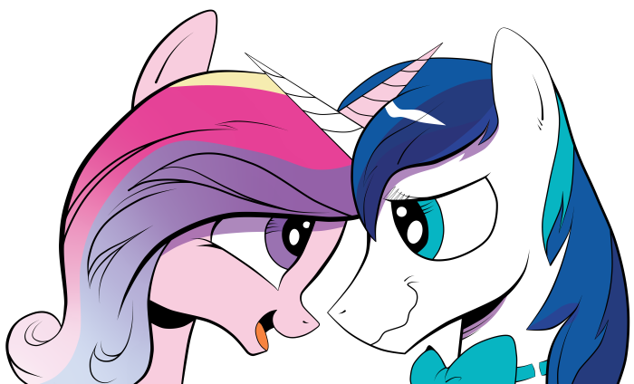 Princess Cadance and Shining Armor from My Little Pony