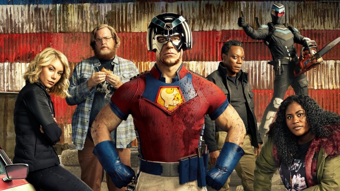 Peacemaker from DC Comics with cast