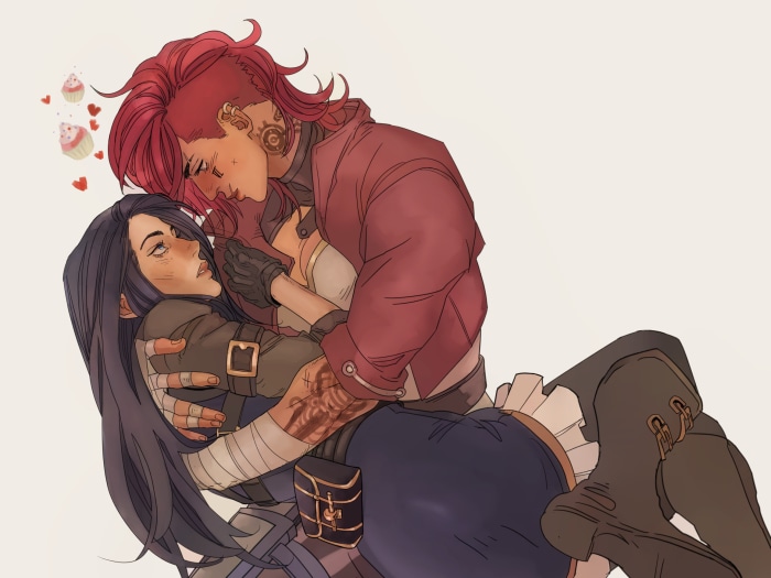 Caitlyn and Vi from Arcane