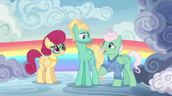 My Little Pony: Zephyr Breeze, Gentle Breeze, and Posey Shy