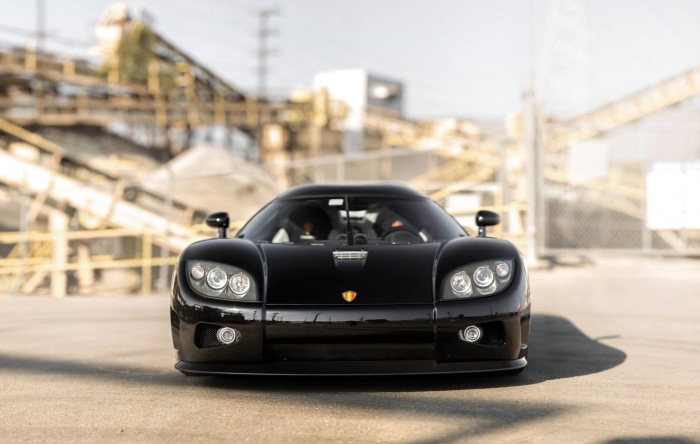 Black Koenigsegg CCXR Supercar