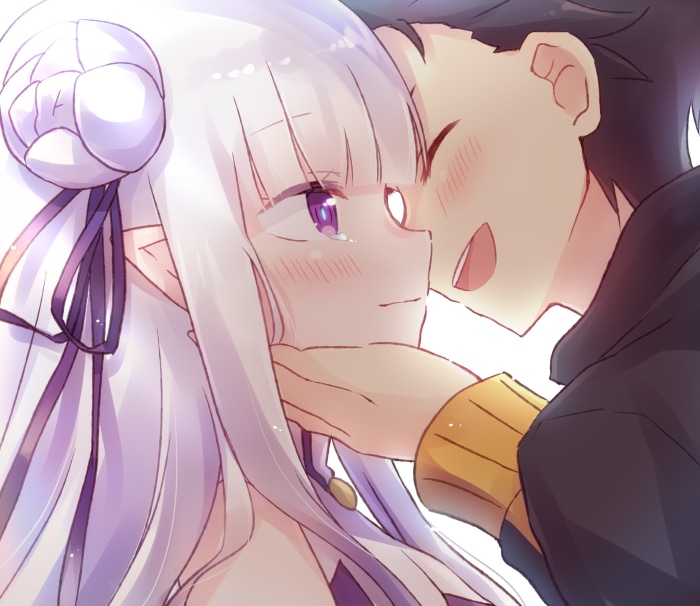 Emilia and Subaru from Re:ZERO -Starting Life In Another World-